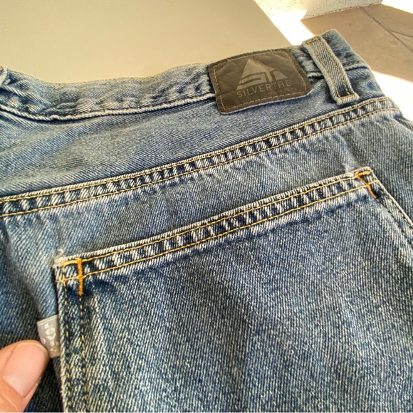 Vintage Baggy SilverTab Levi’s Men's Blue Jeans size 40 40x34 - Picture 11 of 11